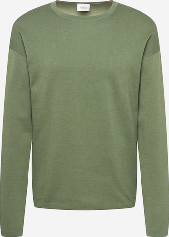 s.Oliver Pullover in Grün: predná strana