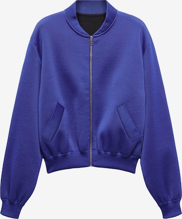 MANGO Strickjacke 'Bulerias' in Blau: predná strana