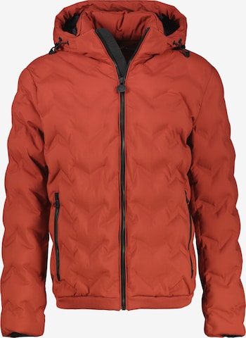 Veste outdoor LERROS en rouge : devant