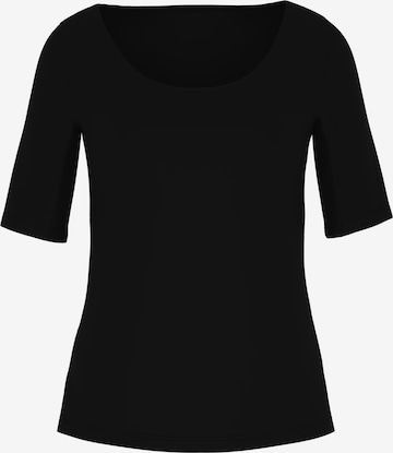 T-shirt 'Blazershirt' Mey en noir : devant