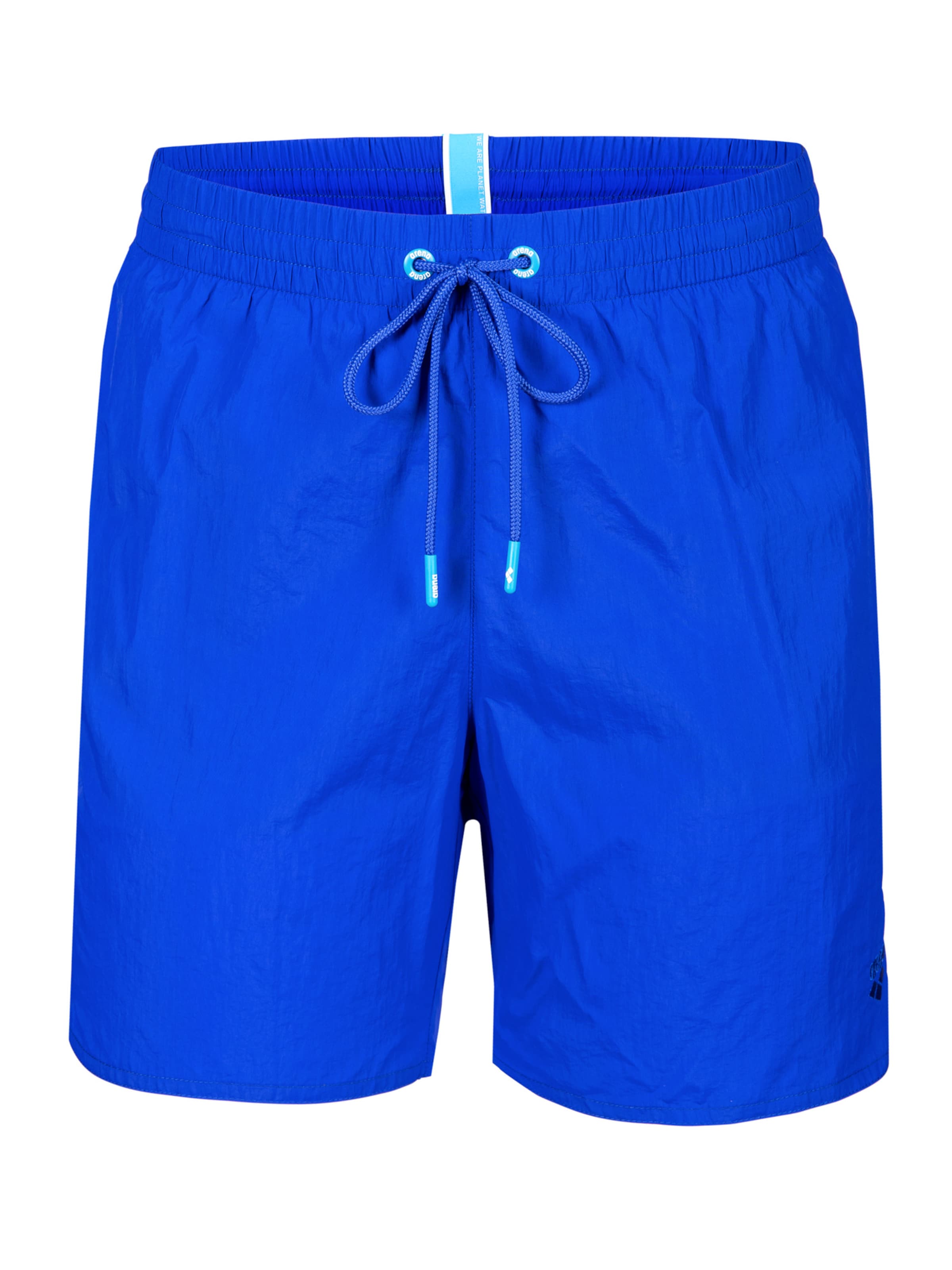ARENA Badeshorts 'BEACH BOXER SOLID' i blå: forside