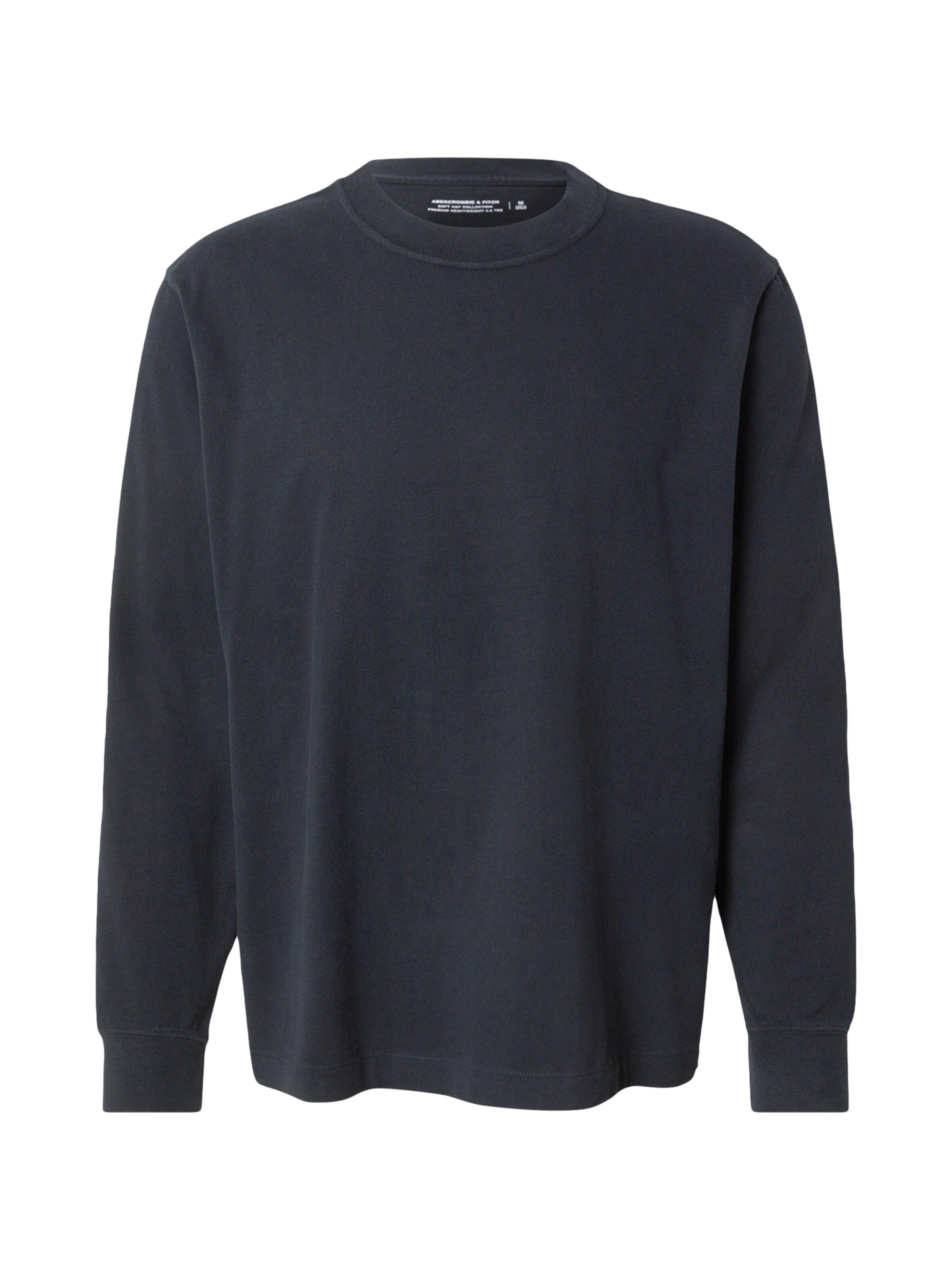 Abercrombie & Fitch Tričko - Čierna: predná strana