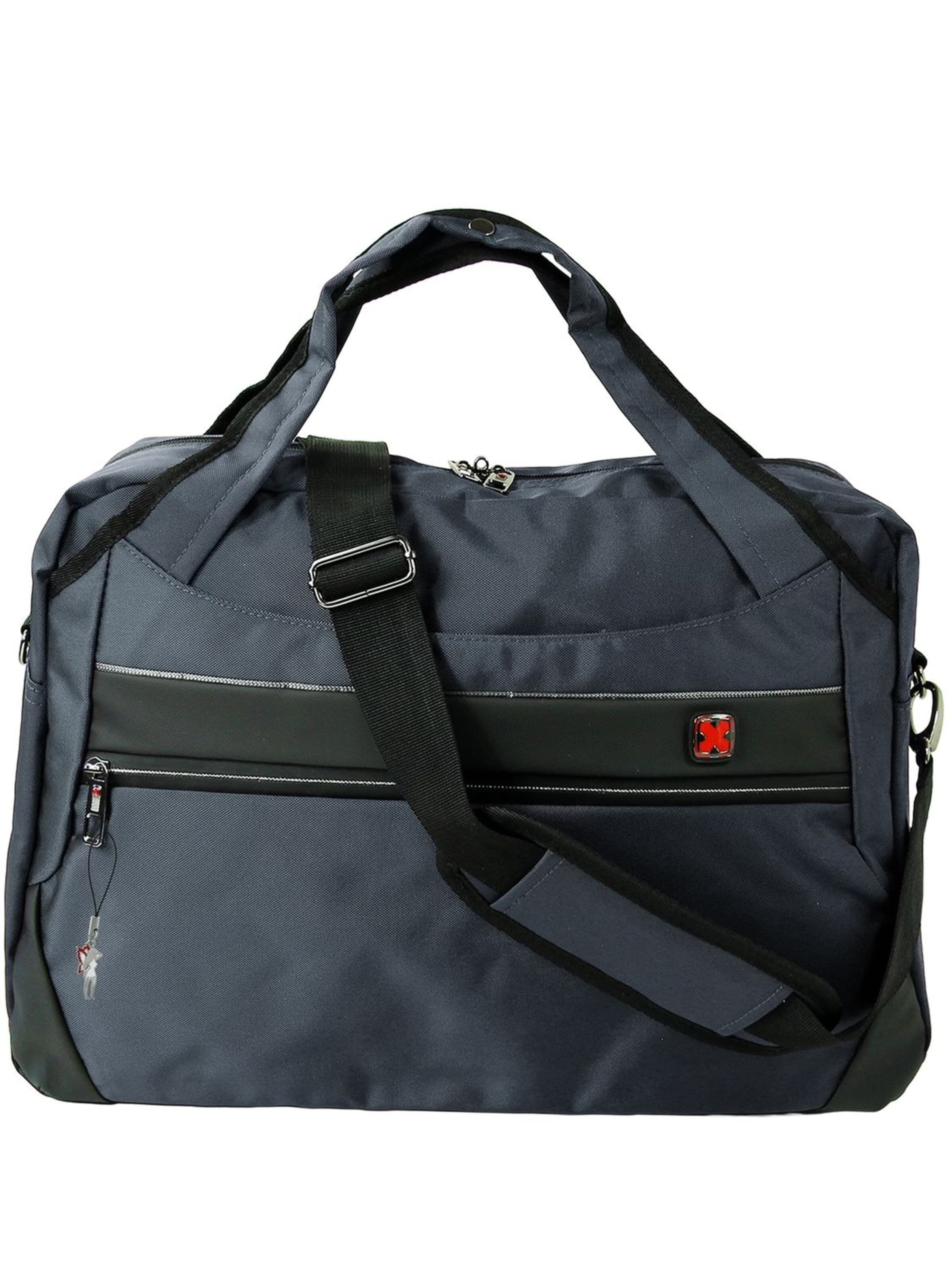 Travel N Meet Travel Bag in Grey: front