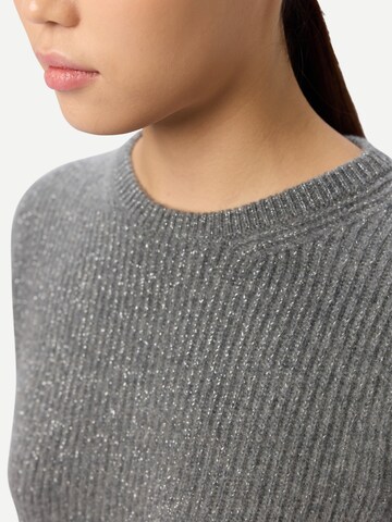 pelēks GOBI Cashmere Džemperis 'Cashmere Sweater with Detachable Collar'