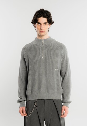 Another Cotton Lab - Pullover 'Another' em cinzento: frente