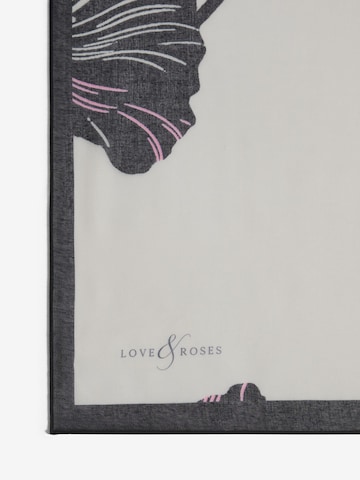 love & roses Šal | siva barva