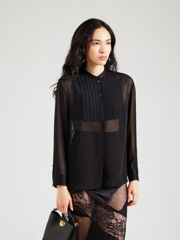 Camicia da donna 'MEDA' di MAX&Co. in nero: frontale