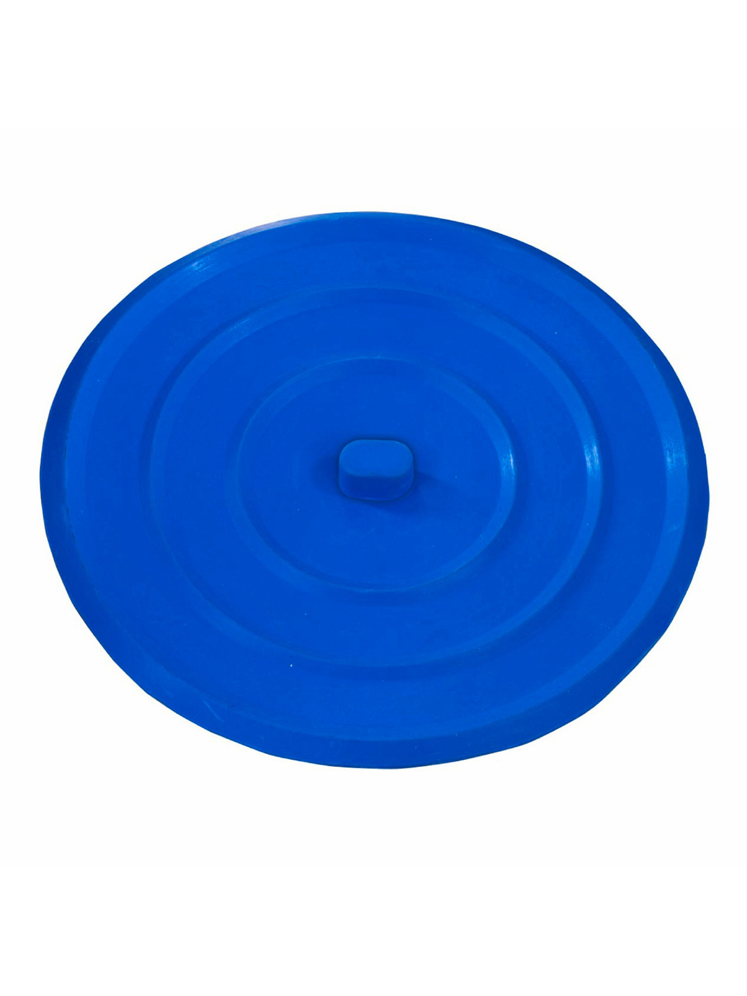 Wenko Abfluss-Stöpsel in Blau: Vorderseite