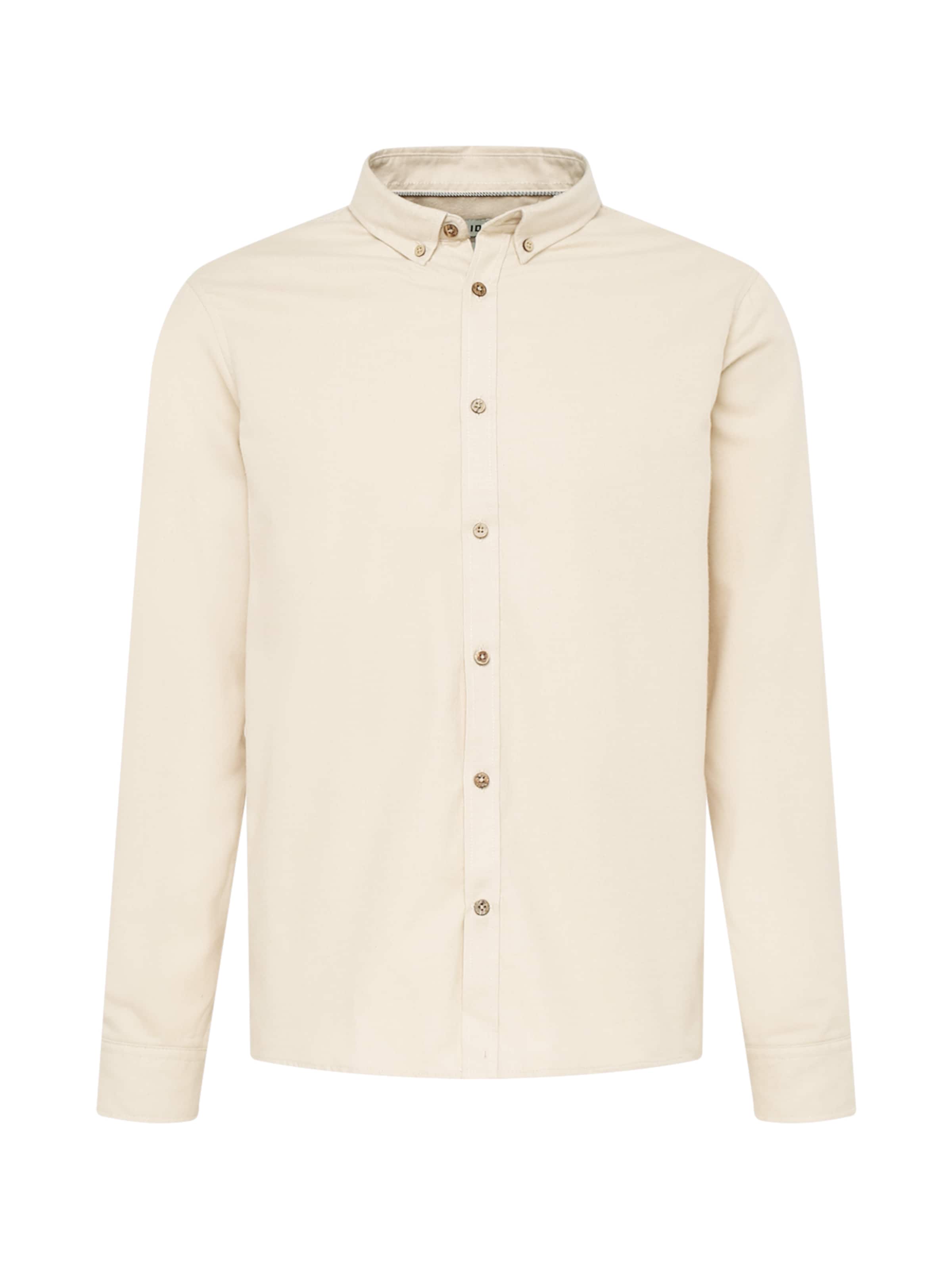!Solid Regular Fit Skjorte 'Pete' i beige: forside