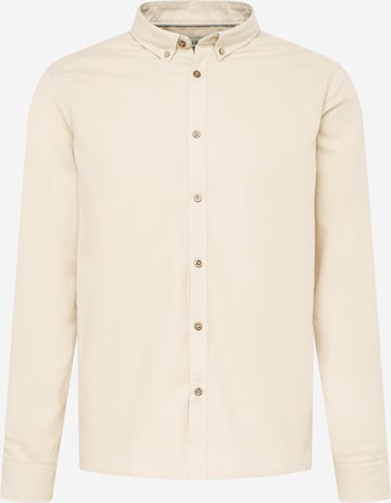 !Solid Regular fit Button Up Shirt 'Pete' in Beige: front