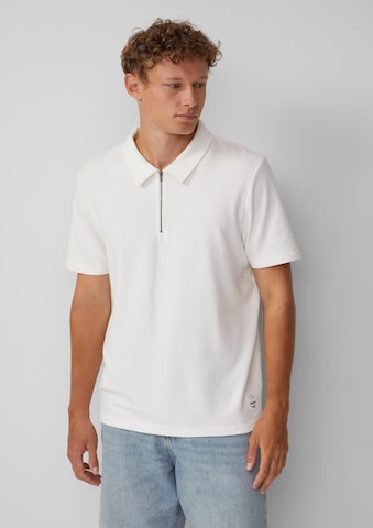 QS Shirt in Weiß: Vorderseite