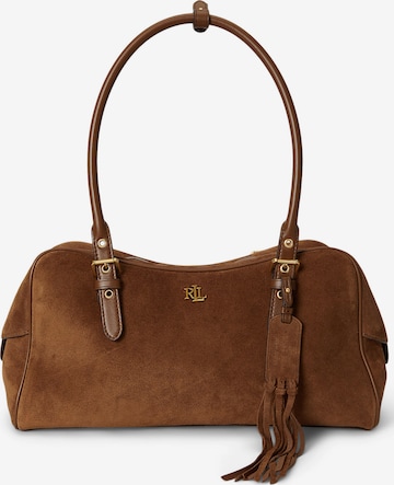 Lauren Ralph Lauren Olkalaukku värissä ruskea: etupuoli