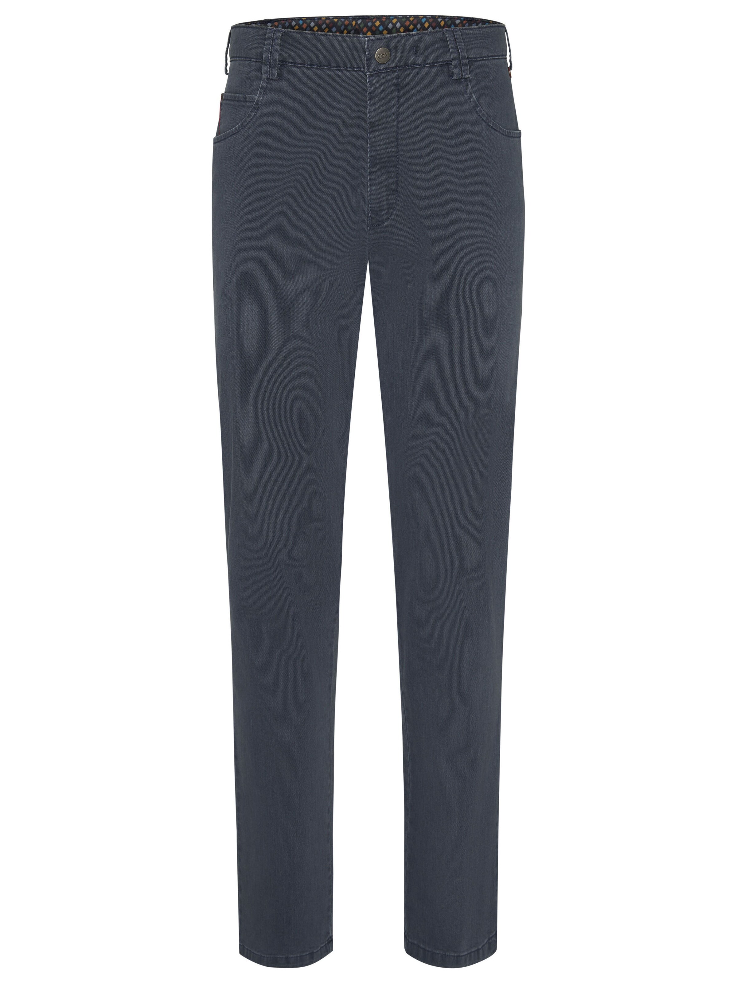 Regular Pantalon chino MEYER en bleu : devant