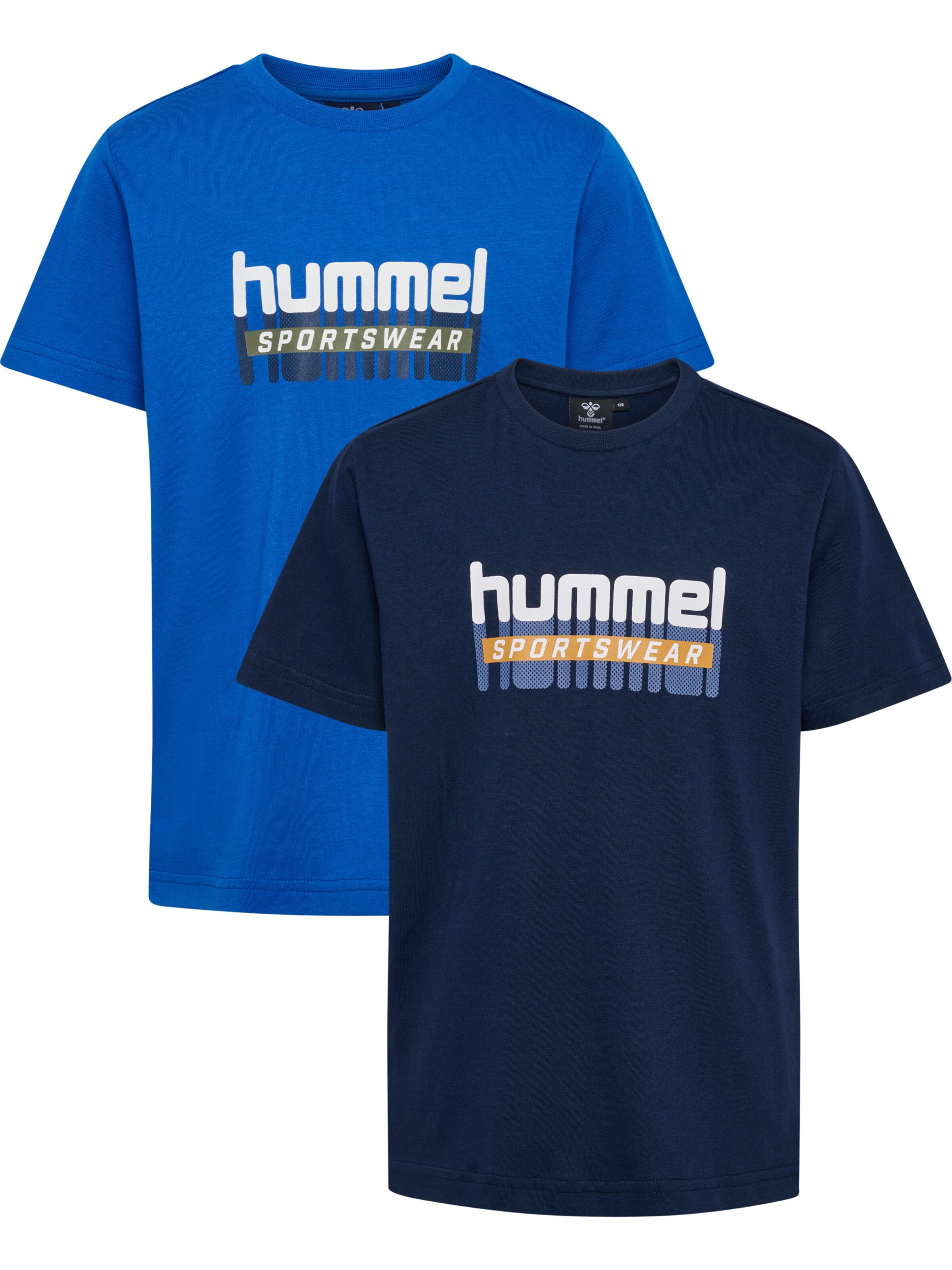 Hummel T-Shirt 'Tukas' in Blau: Vorderseite