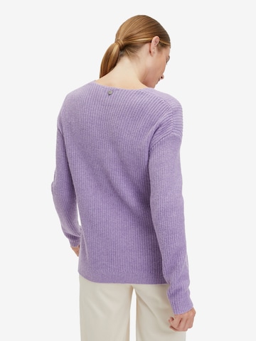 Cartoon Sweater in Purple