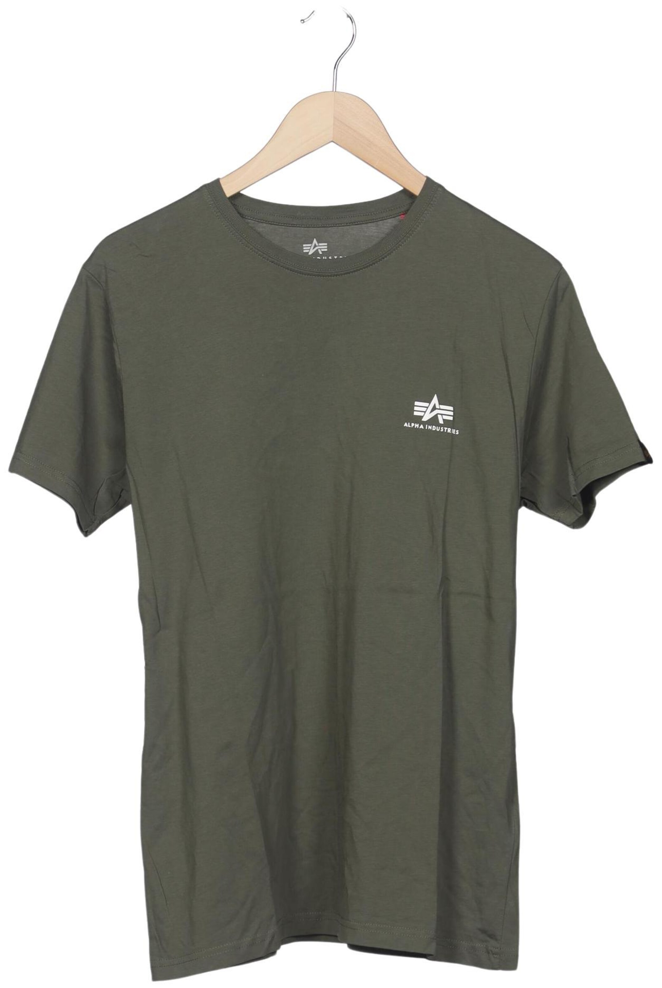 ALPHA INDUSTRIES Shirt in L in Green: front