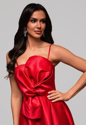 Ombre Avondjurk 'LA-OM-DLR004' in Rood