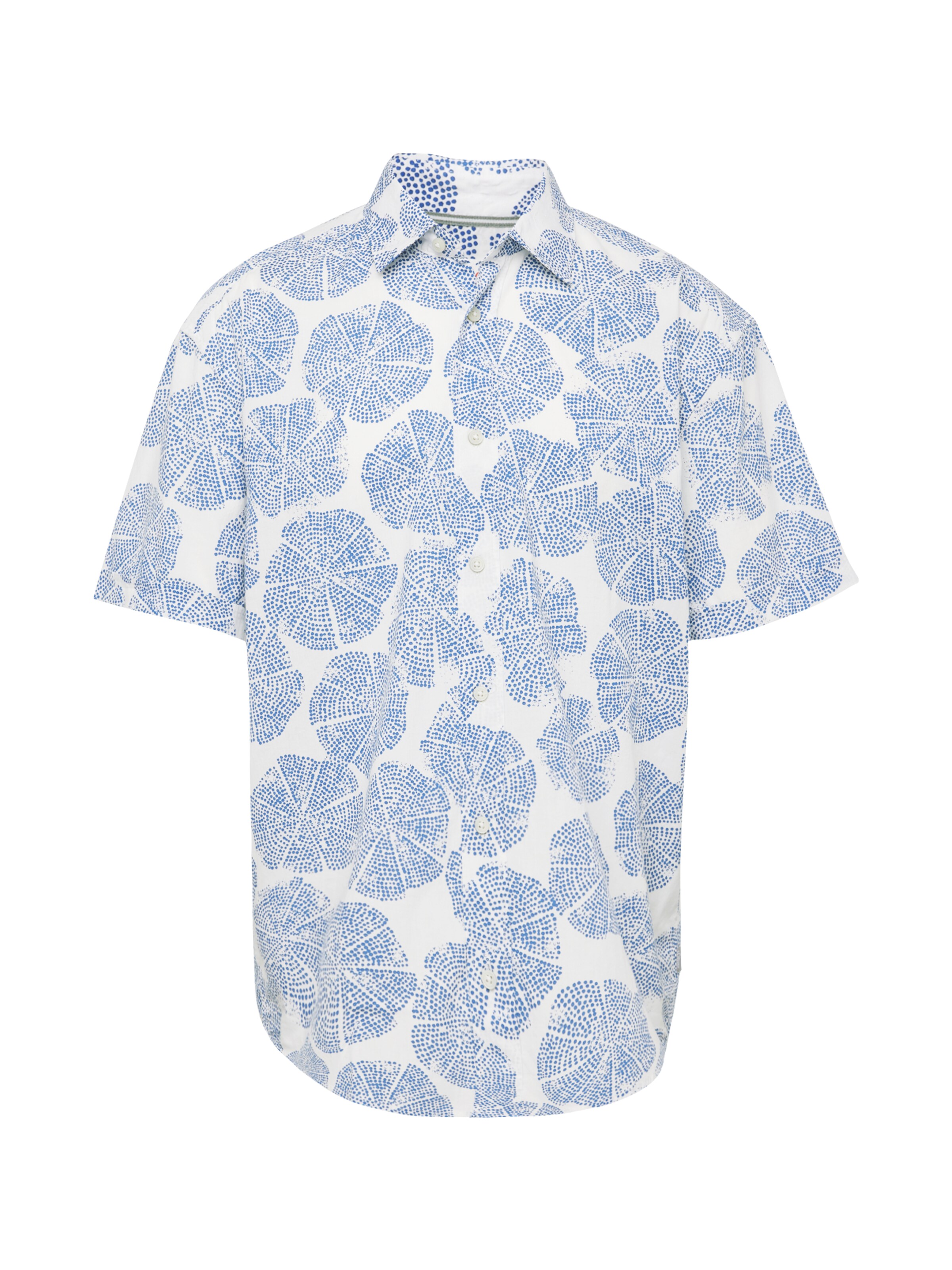 s.Oliver Comfort fit Button Up Shirt in White: front