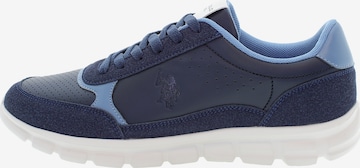 Baskets basses 'Gary' U.S. POLO ASSN. en bleu : devant