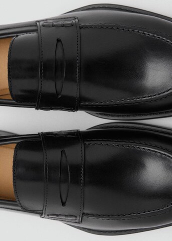 MANGO MAN Classic Flats 'Venecimo' in Black