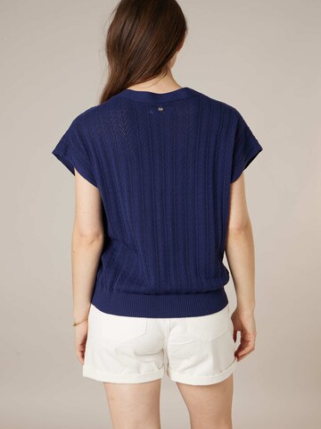 Cardigan 'Marika' Deeluxe en bleu