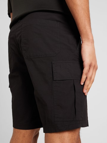 SELECTED HOMME Regular Cargo Pants 'EVAN' in Black