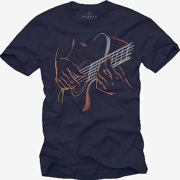 MAKAYA Shirt in Blue: front