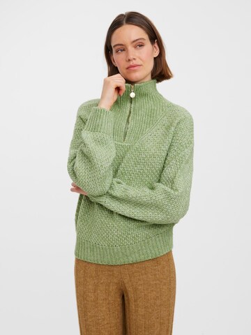 VERO MODA Sweater 'Jadette' in Green: front