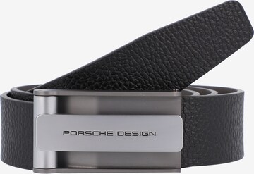 Cintura 'Hook' di Porsche Design in nero: frontale