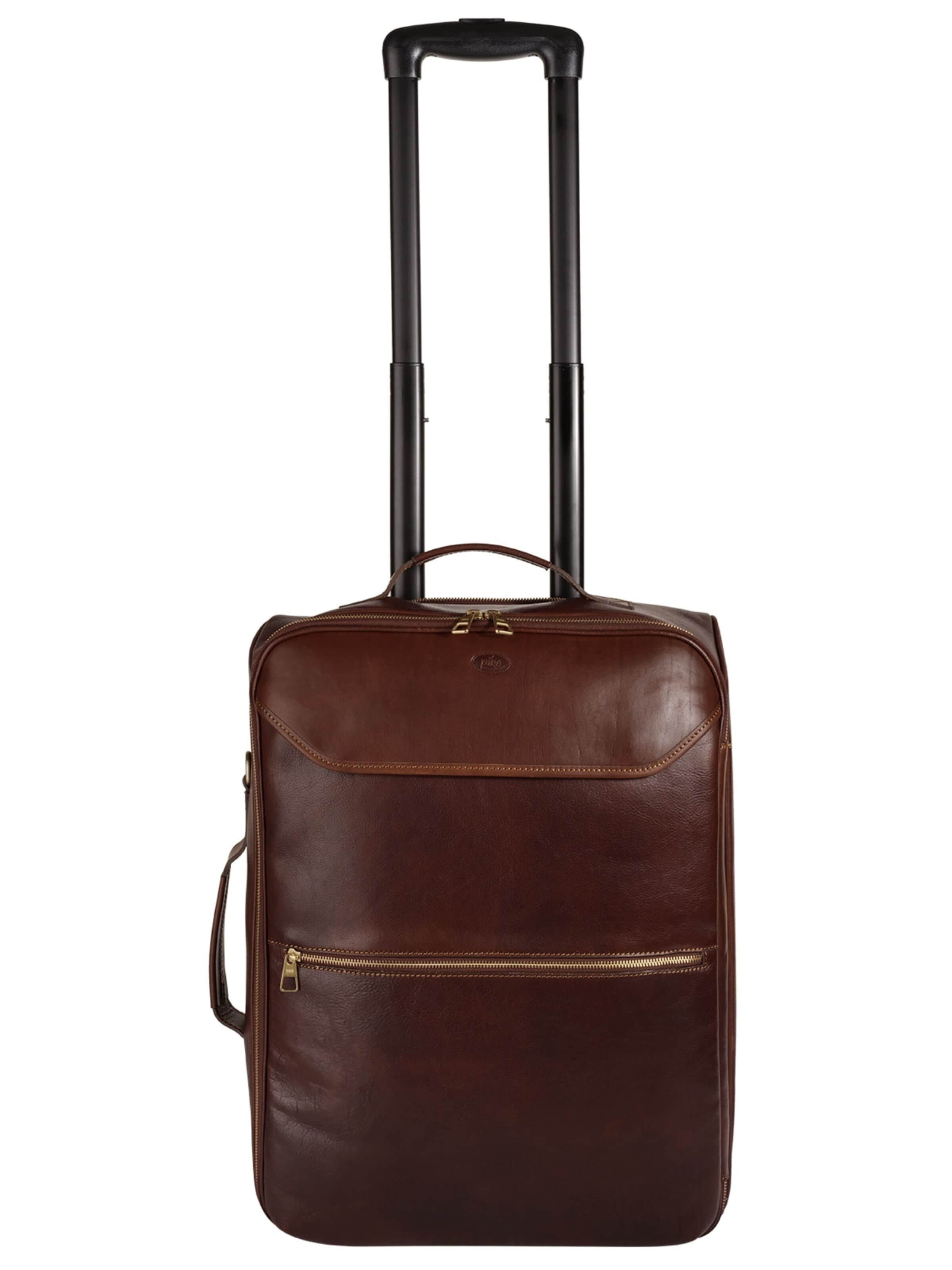piké Trolley in Brown: front