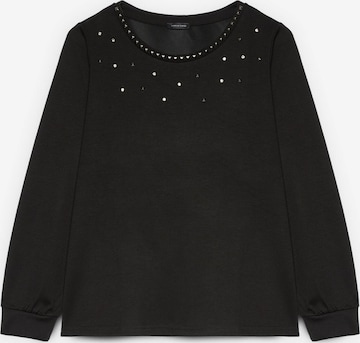 Pull-over Fiorella Rubino en noir : devant