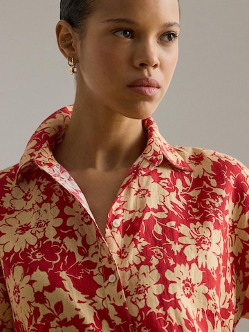 Chemisier Lauren Ralph Lauren Petite en rouge