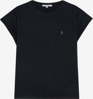 Tricou de la Scalpers pe negru: față