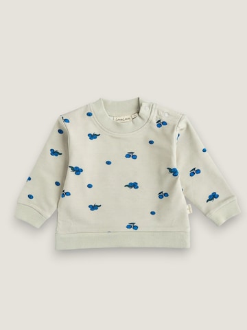 LouieLouie Sweatshirt 'Terry ∼ Blueberry' i vit: framsida