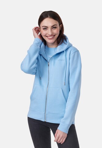 smiler. Sweatjacke in Blau: predná strana