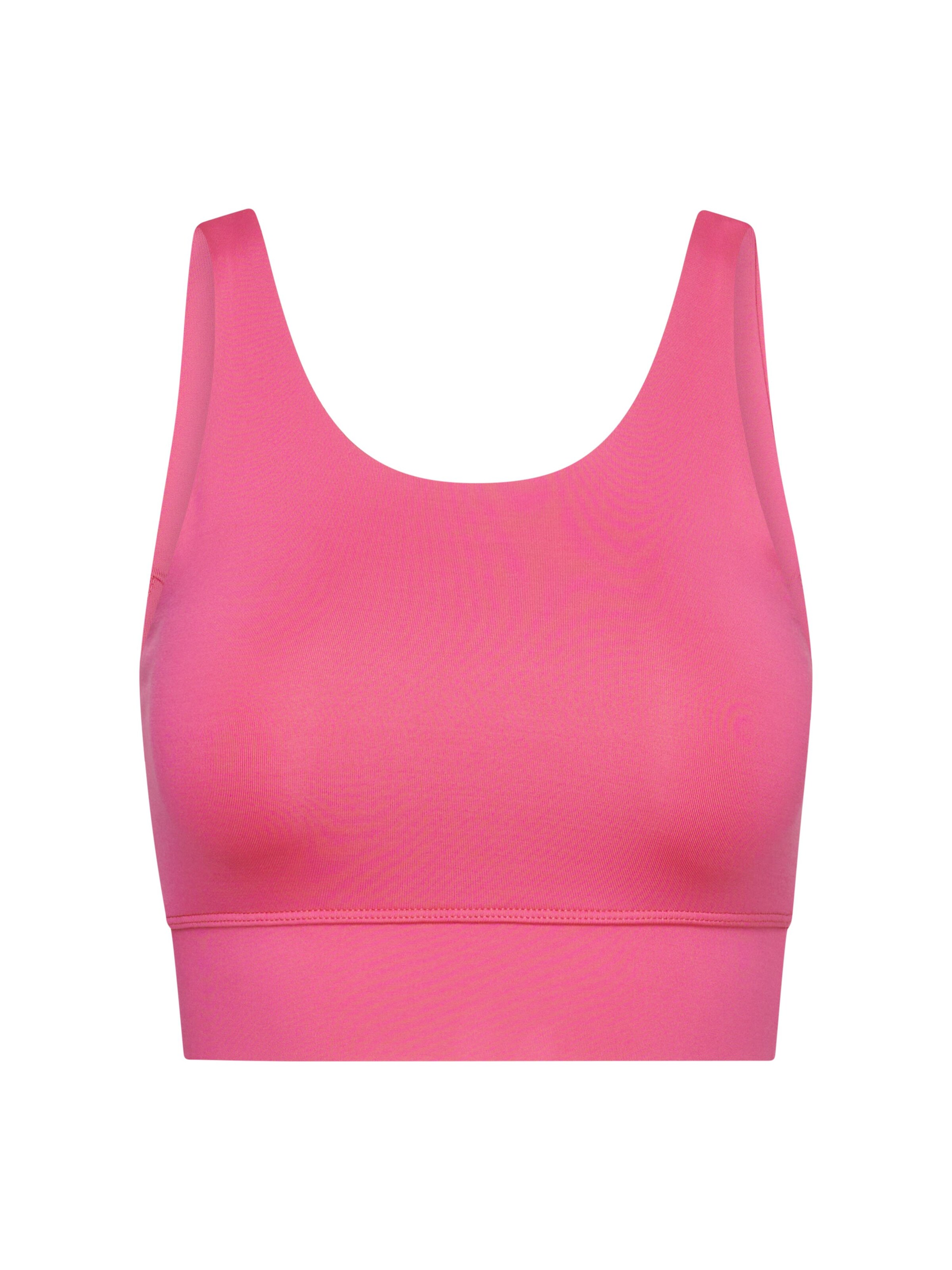 Hey Honey Sport bh 'Bustier' in Roze: voorkant