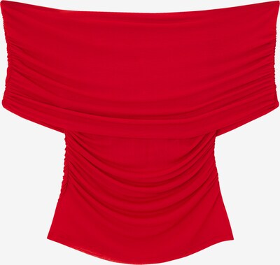 Pull&Bear Koszulka w kolorze czerwonym, Podgląd produktu