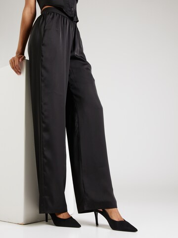 Wide Leg Pantalon Misspap en noir : devant