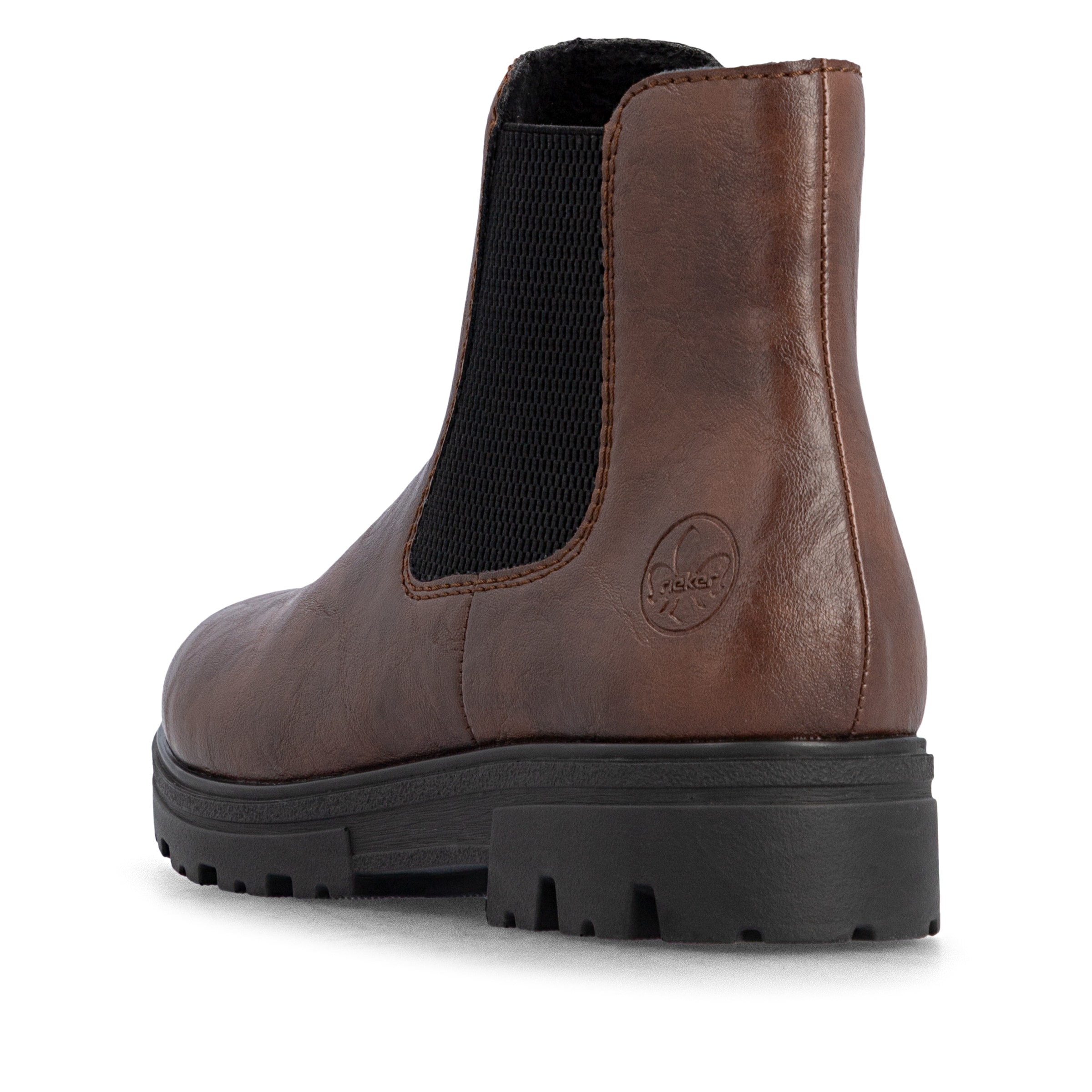 Chelsea Boots Rieker en marron