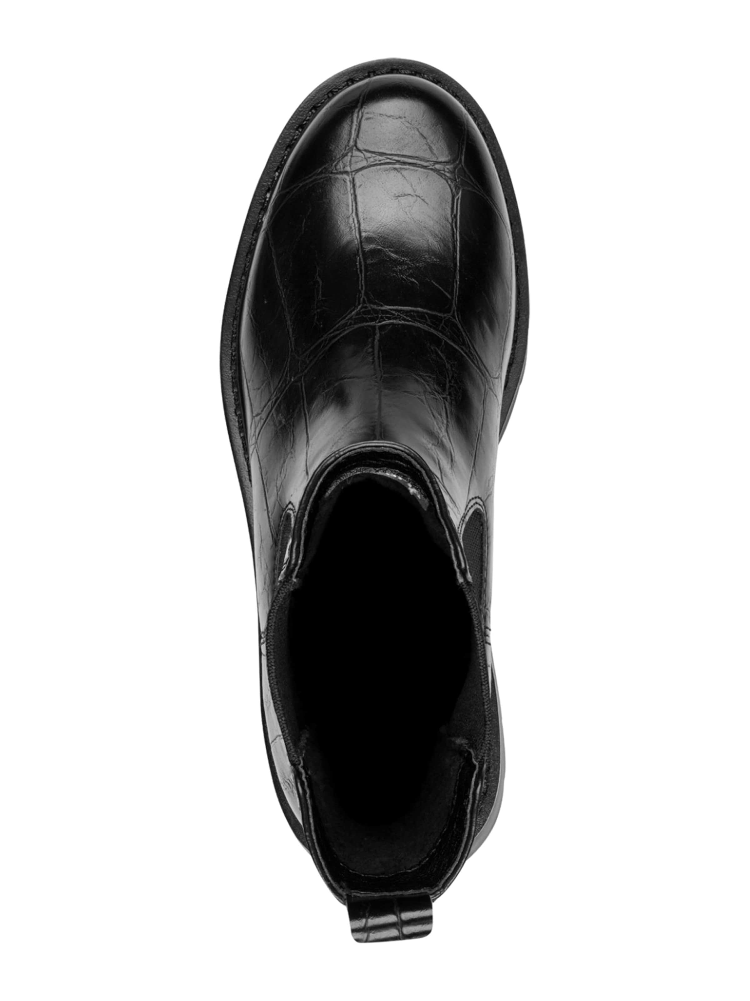 Chelsea Boots 'Western Cowboy' Tamaris en noir