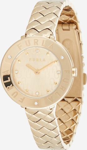 FURLA Analog Watch 'Essntial' in Gold: front