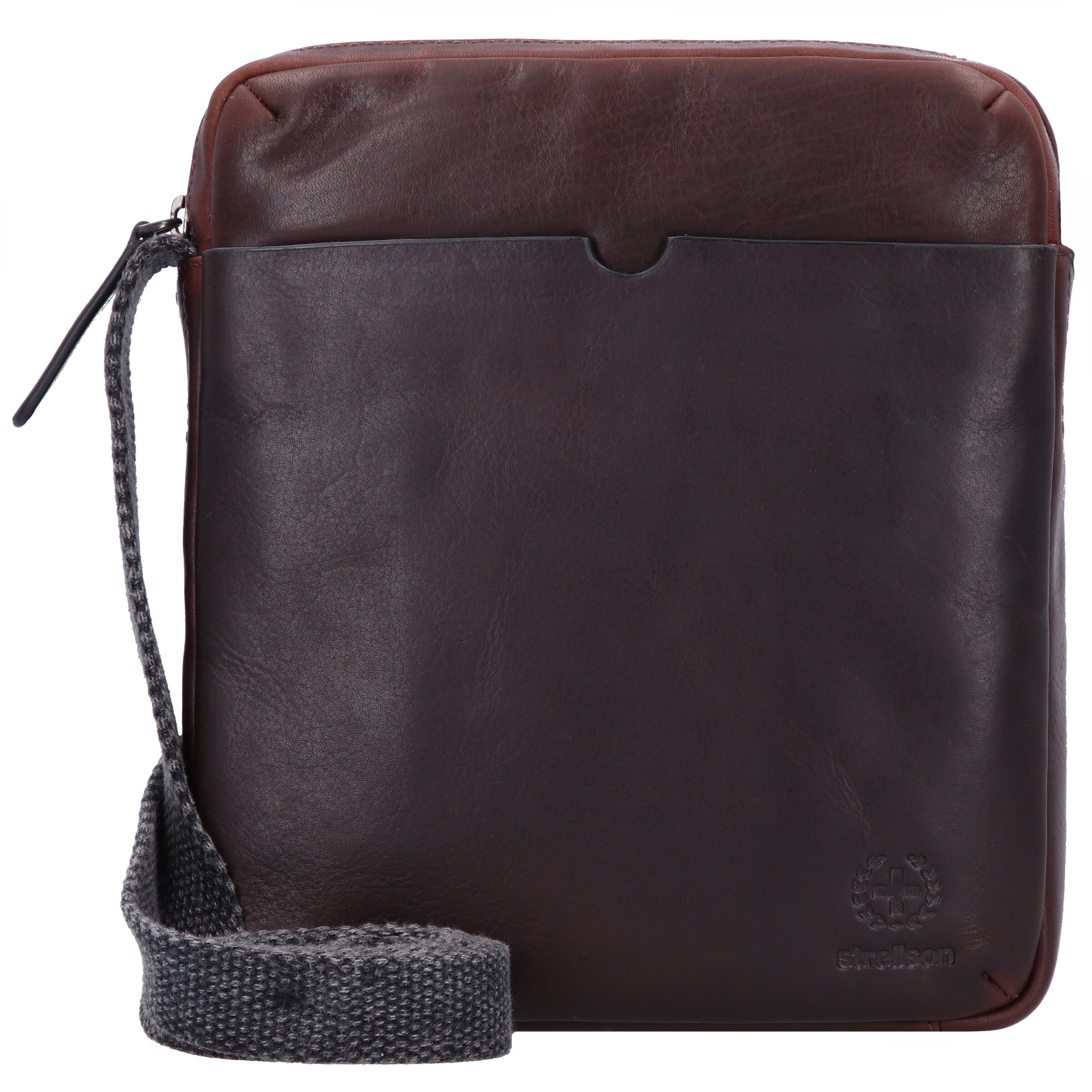 STRELLSON - Mala de ombro 'Stratford' em castanho: frente