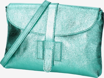 Pochette Viola Castellani en bleu : devant