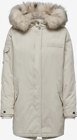 Parka mi-saison 'MAY' ONLY en gris : devant