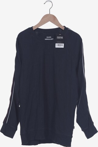 MADS NORGAARD COPENHAGEN Sweatshirt & Zip-Up Hoodie in M in Blue: front