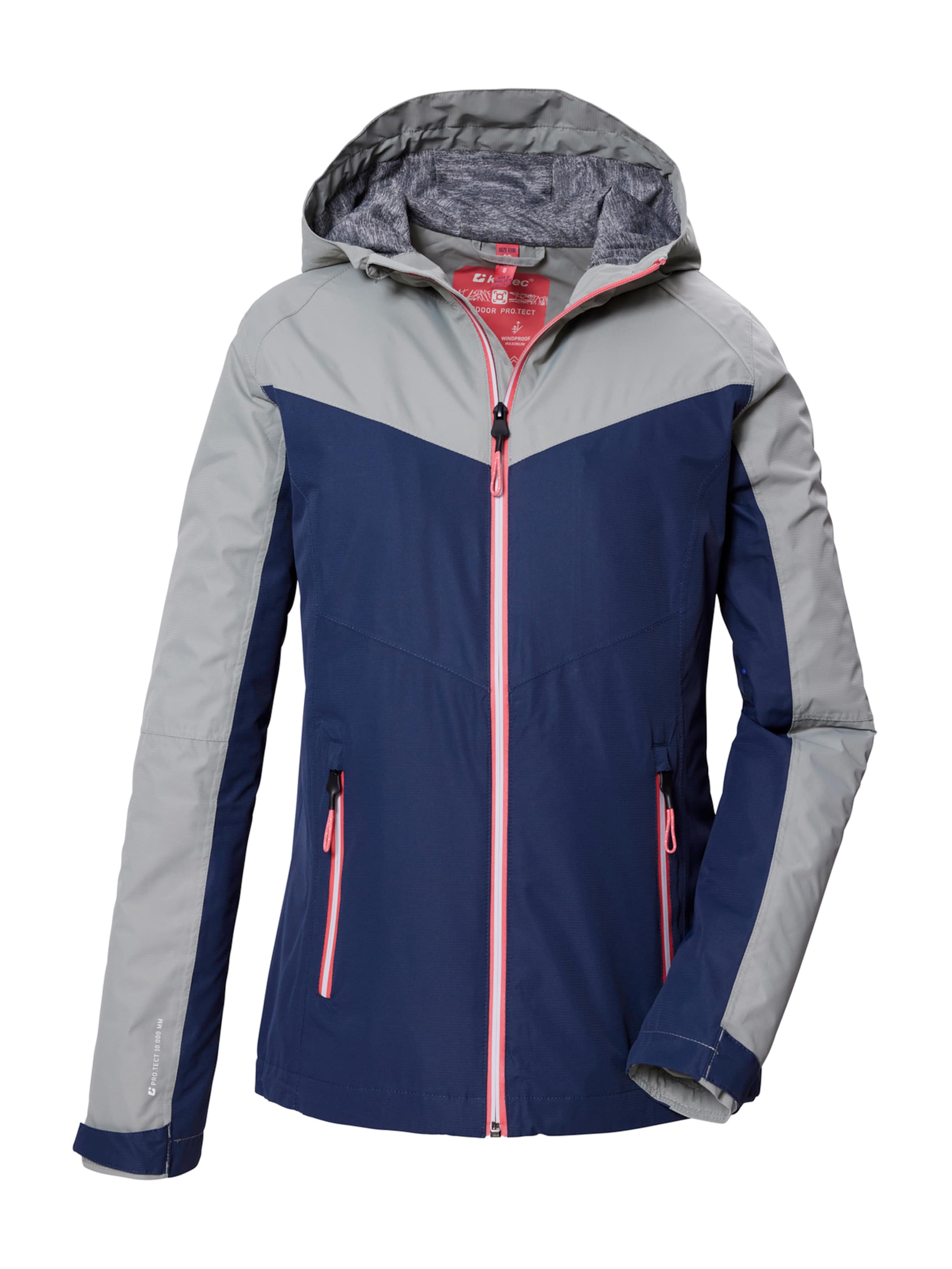 mėlyna KILLTEC Laisvalaikio striukė 'KOS 238': priekis