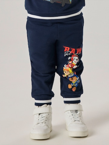 Effilé Pantalon 'NMMODIN PAW' NAME IT en bleu : devant