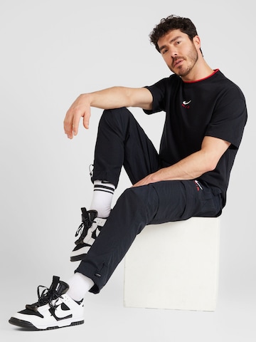 Nike Sportswear Дънки Tapered Leg Карго панталон 'AIR' в черно