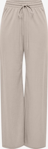 Wide Leg Pantalon 'Jany' ONLY en gris : devant