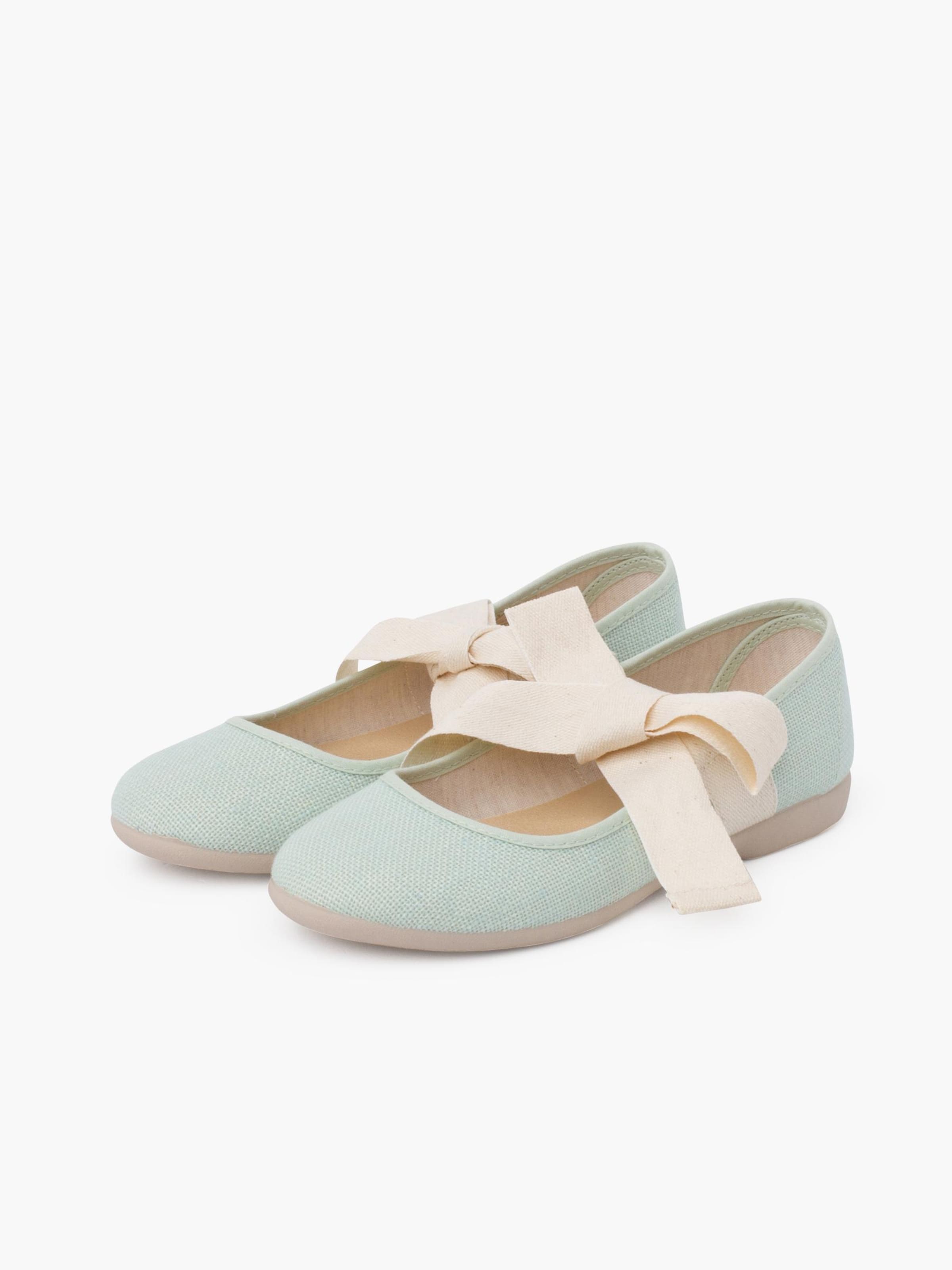 Pisamonas Ballet Flats in Green
